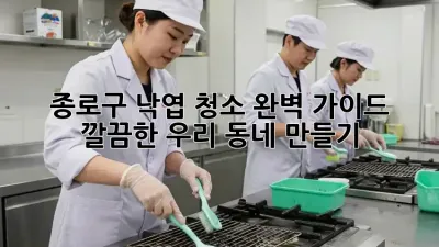 종로구 낙엽 청소🍂 완벽 가이드: 깔끔한 우리 동네 만들기✨